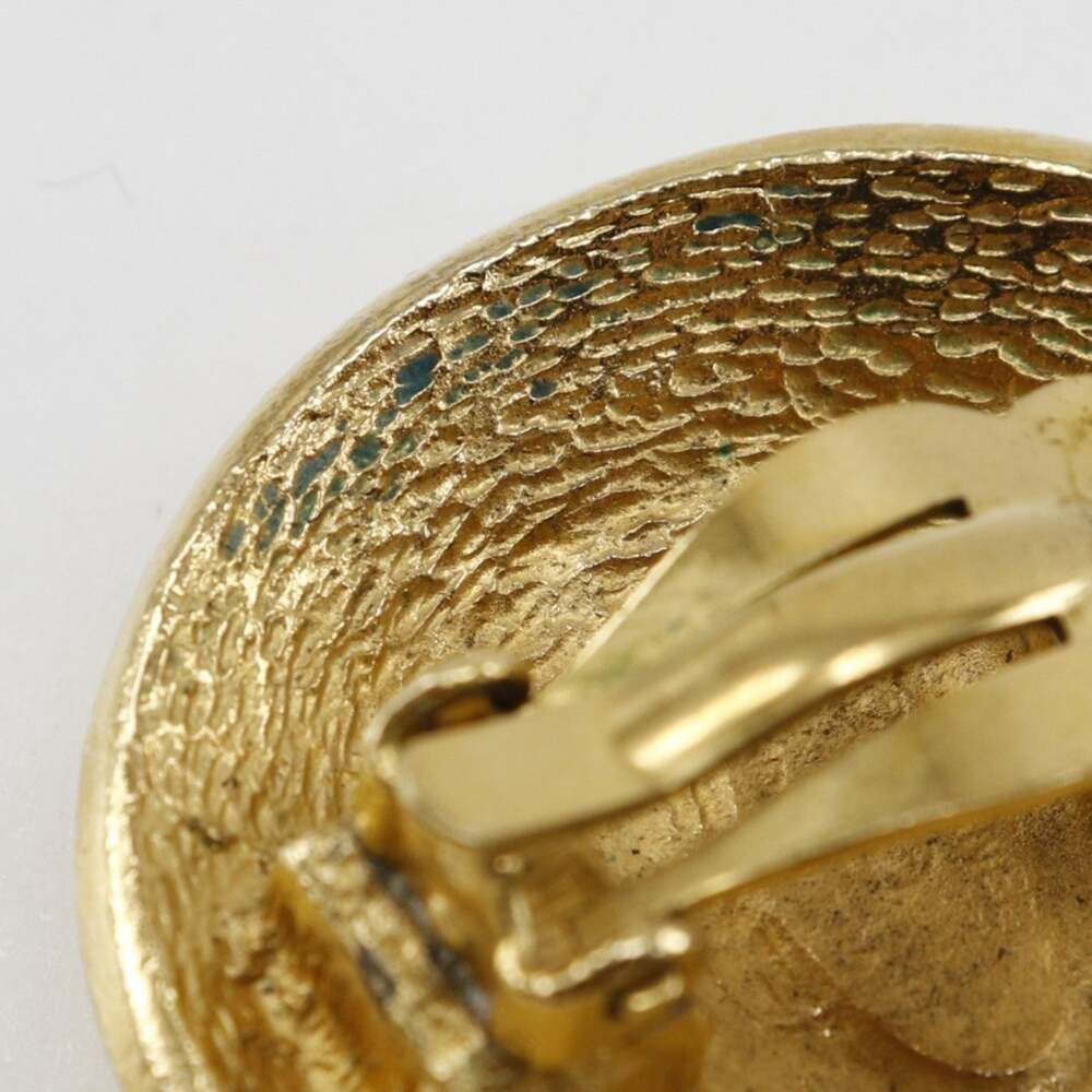 Chanel Cc Logo Clip-On Earrings Metal #207596C76B - Picture 6 of 9